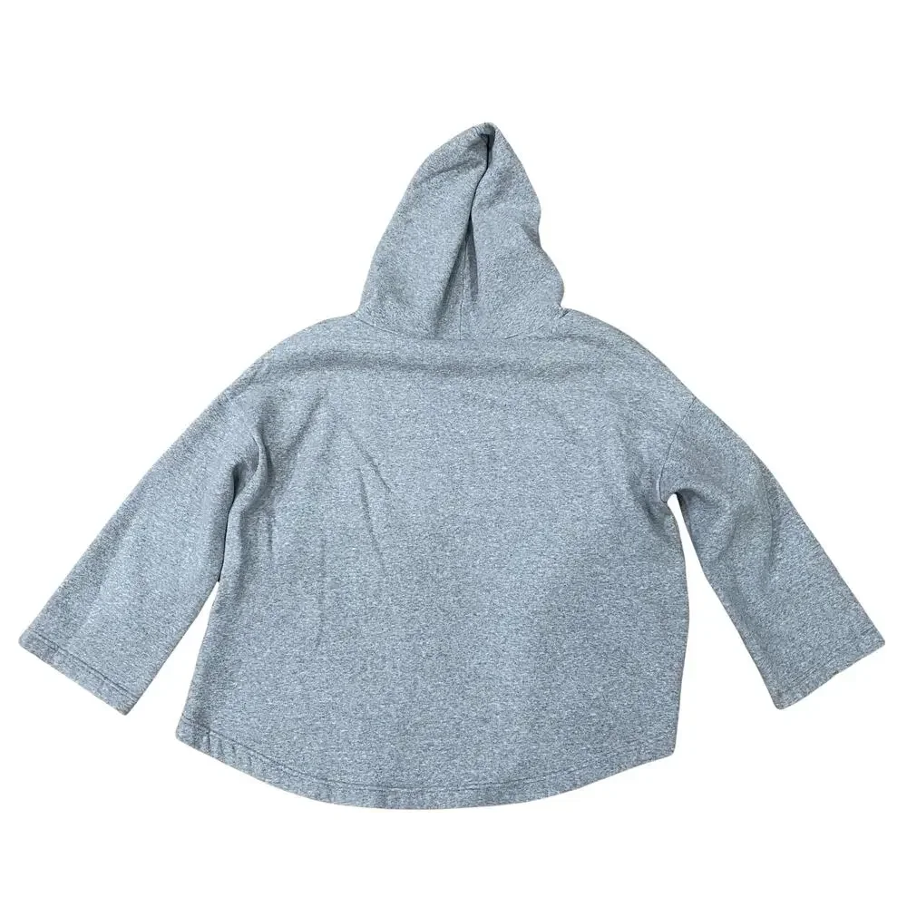 Fabletics Charlee Pullover Hoodie Gray Fleece Flowy Oversized Women's 2X